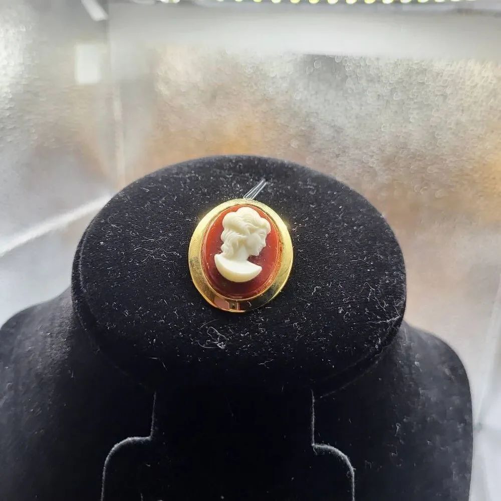 Vintage Cameo Pin